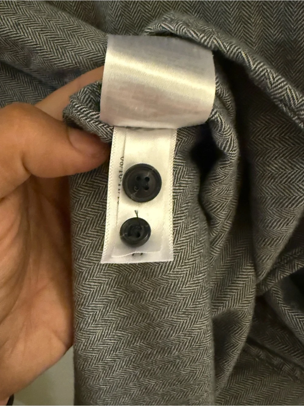 Banana Republic Heritage Collection - Grey Long-Sleeve Button-Down Shirt